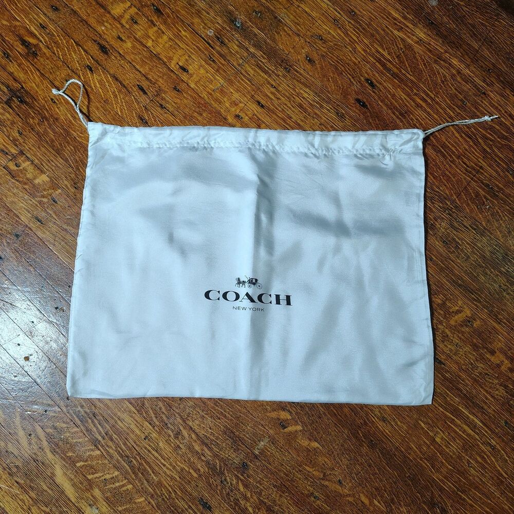 Coach New York Dust Bag 19.5x15 Travel Storage Purse Silky Satin/T719